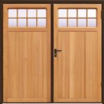 ashton side hinged garage door