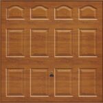 Cathedral garage door range