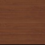 golden oak timber garage door