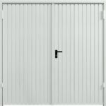 Light Grey side hinged garage door
