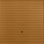 Ochre Brown roller garage door