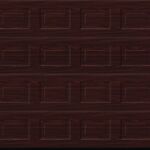 rosewood timber garage door square panels