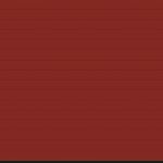 ruby red striped panelled garage door