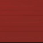 ruby red garage door
