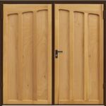 tudor side hinged garage door