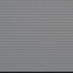 white aluminium striped roller garage door