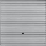 White Aluminium roller garage door