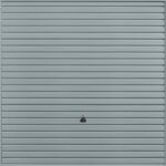 window grey roller garage door